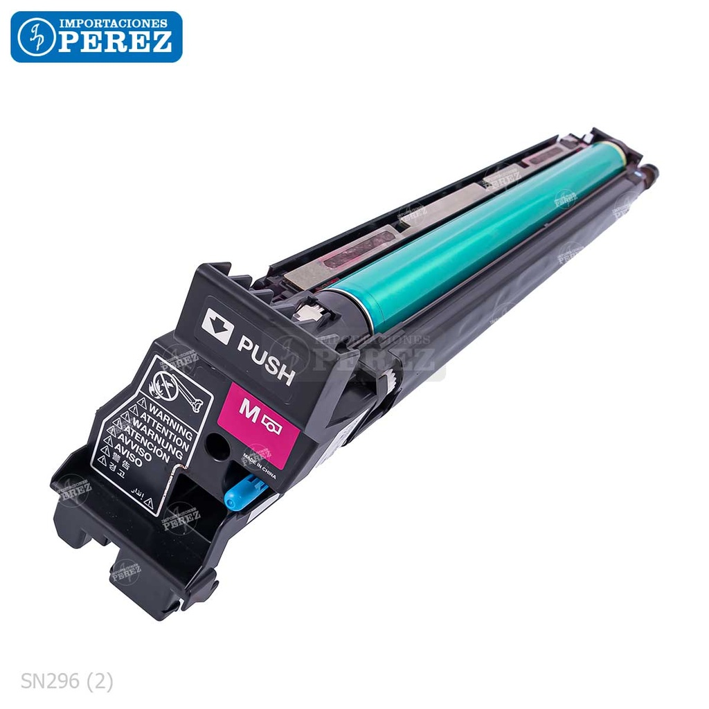 Unidad Imagen Completo Magenta (Cilindro + Revelado) IU211M - 110v - SEMI-NUEVO [Original - Konica Minolta]