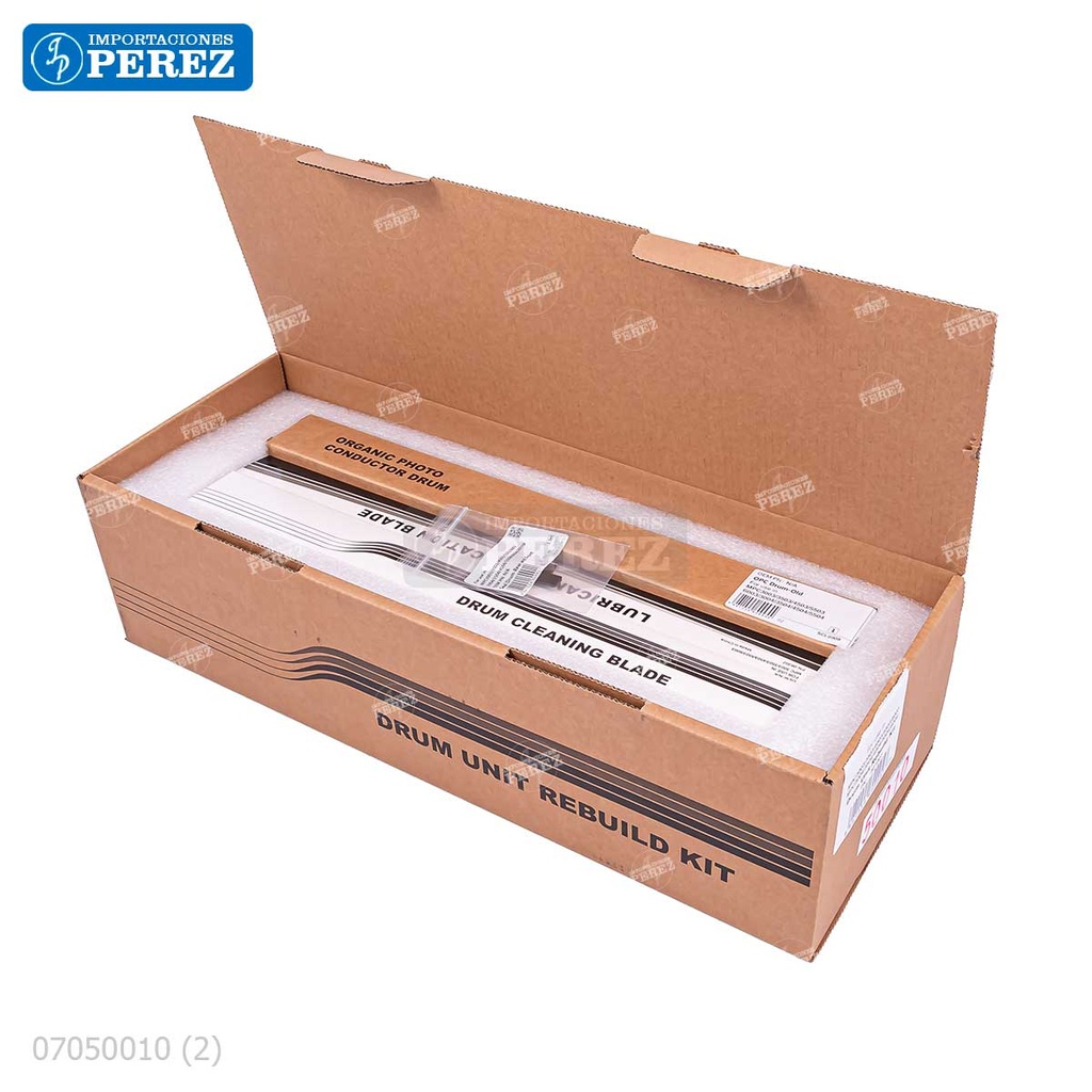 Kit Imagen Black Kit x09 Contiene: 01 Cilindro + 01 Cuchilla Limpieza + 01 Rodillo Carga + 01 Rodillo Limpieza + 01 Cera + 01 Sello Front + 01 Sello Rear + 01 Brush + 01 Cuchilla Lubricante [Cet]