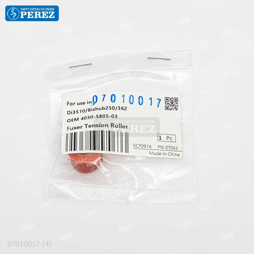 Roll [Cet] Grueso Naranja (Salida Fusor) 