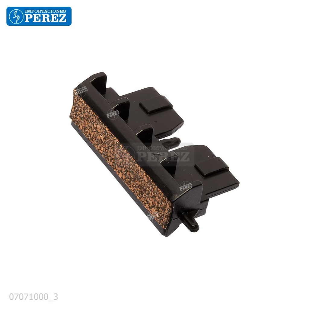 Pad Friccion [Cet] Negro (Bandeja/Casettera) 