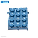 Tecla [Ricoh - Original] (10 KeyTop) Azul (Panel) 