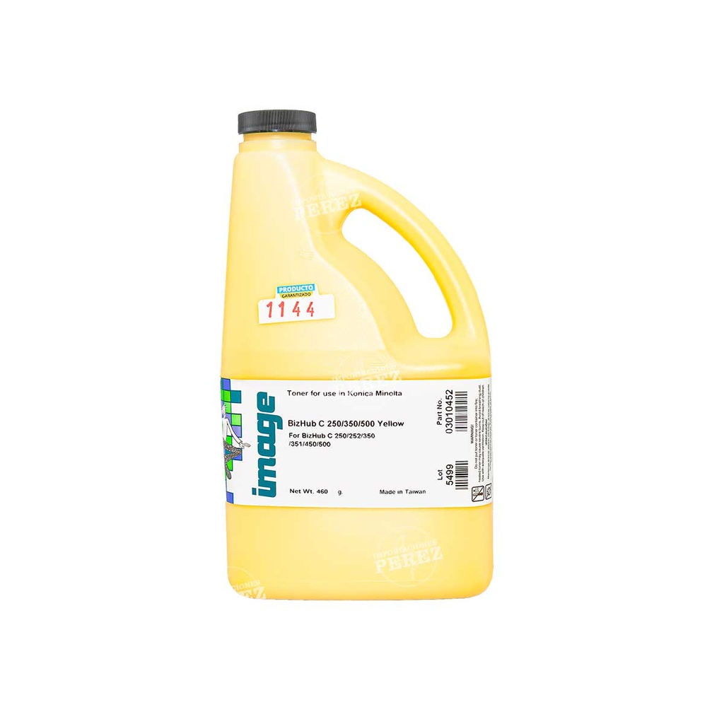 Toner Recarga [Image] Yellow (460g) - Color Konica Minolta