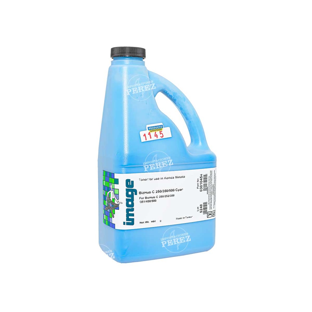 Toner Recarga [Image] Cyan (460g) Color Konica Minolta