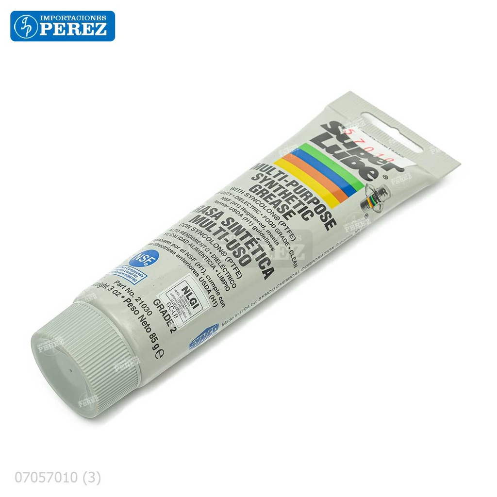 Grasa [Superlube Katun Original] 90g 232°/450°F (21030) ALTA TEMPERATURA (Engranajes, rodajes) - KATUN [18384/21030]