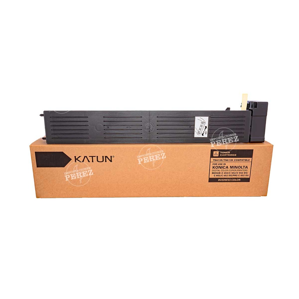 Toner Cartucho [Katun Business Color] Black (900g) (TN413K/613K/618K) 
