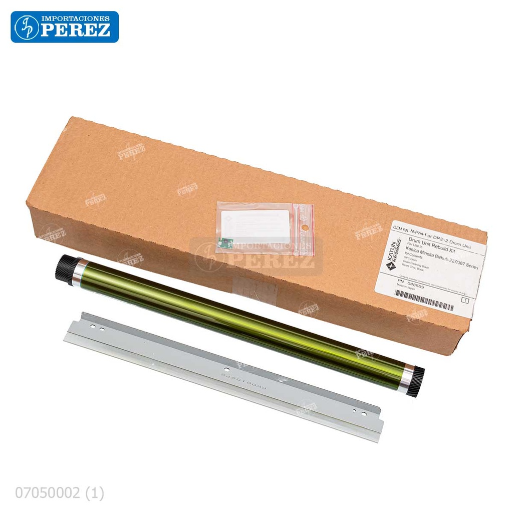 Kit Imagen Kitx03 Contiene: 01 Cilindro + 01 Cuchilla Limpieza + 01 Chip [Katun Perfomance]