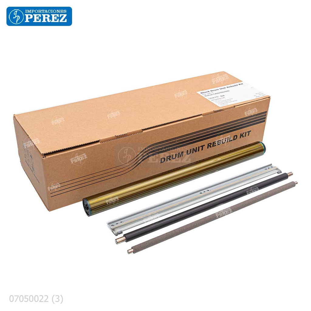 Kit Imagen Black Kit x05 Contiene: 01 Cilindro + 01 Cuchilla Limpieza + 01 Rodillo Carga + 01 Rodillo Limpieza + 01 Chip [Cet]