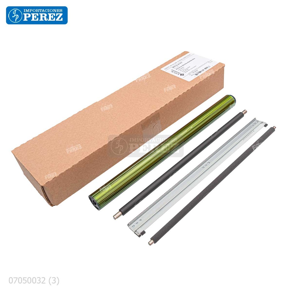 Kit Imagen Kitx04 Contiene: 01 Cilindro + 01 Cuchilla Limpieza + 01 Rodillo Carga + 01 Rodillo Limpieza de Carga [Katun Perfomance]