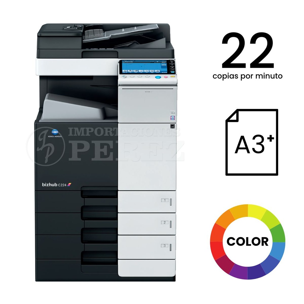 Fotocopiadora Konica Minolta Bizhub C224e