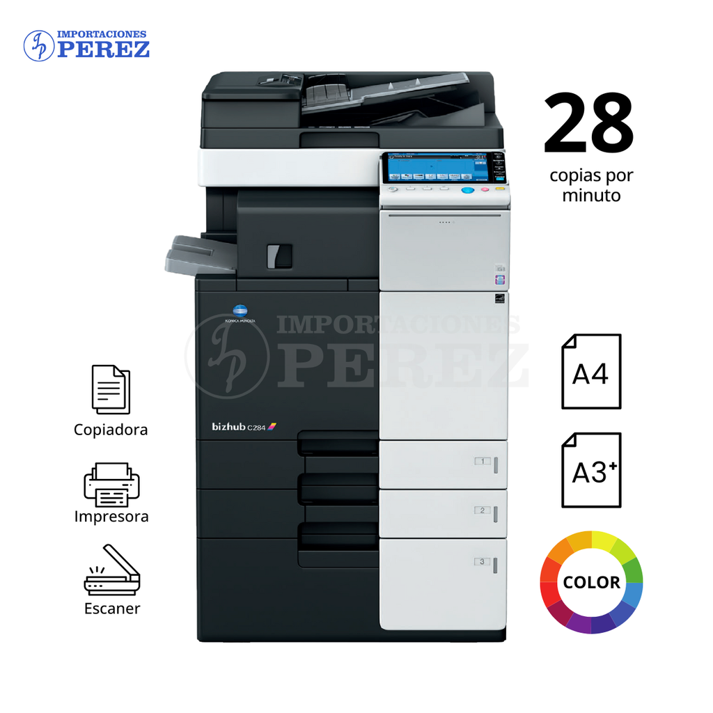 Fotocopiadora Konica Minolta Bizhub C284e