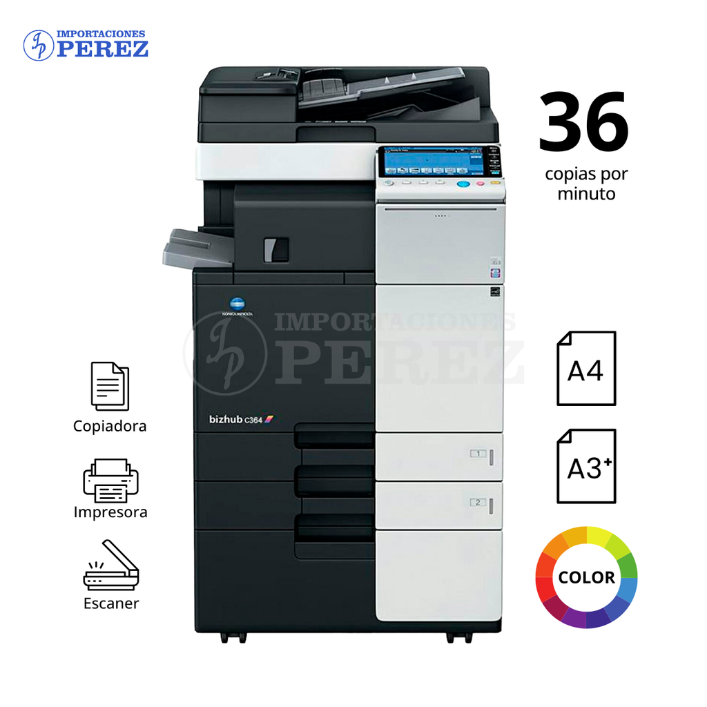 Fotocopiadora Konica Minolta Bizhub C364e