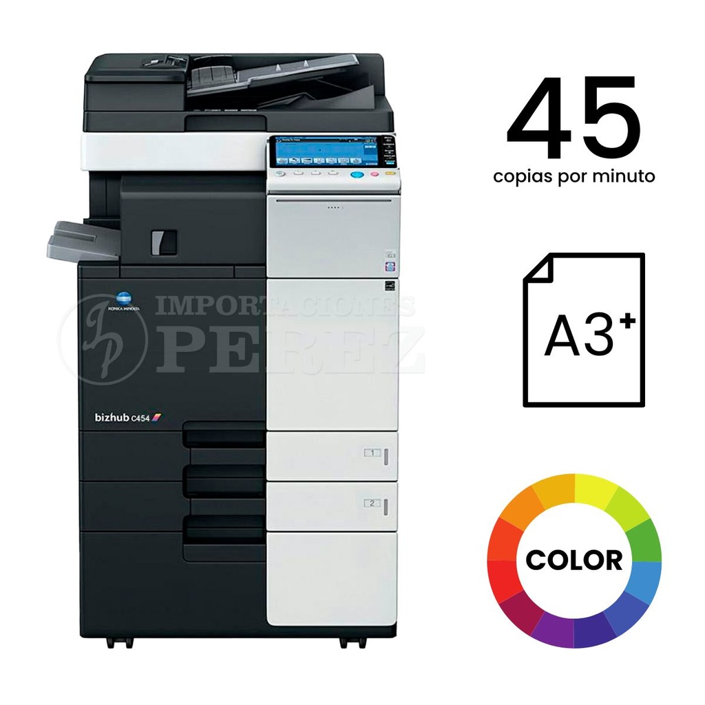 Fotocopiadora Konica Minolta Bizhub C454e