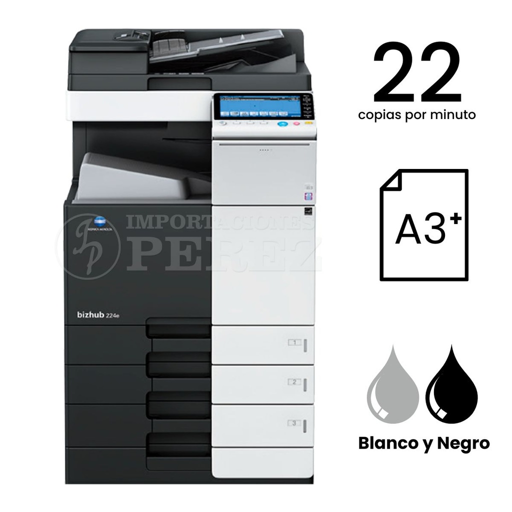 Fotocopiadora Konica Minolta Bizhub 224e