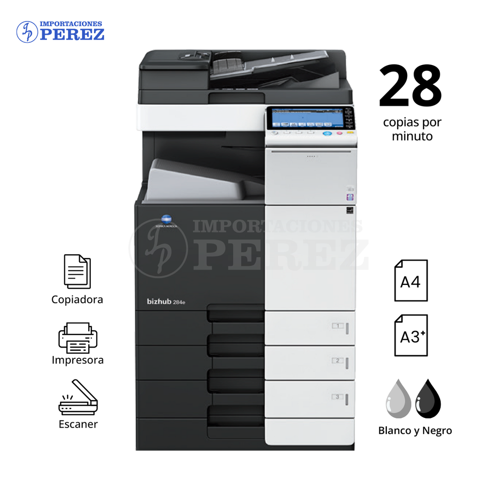 Fotocopiadora Konica Minolta Bizhub 284e