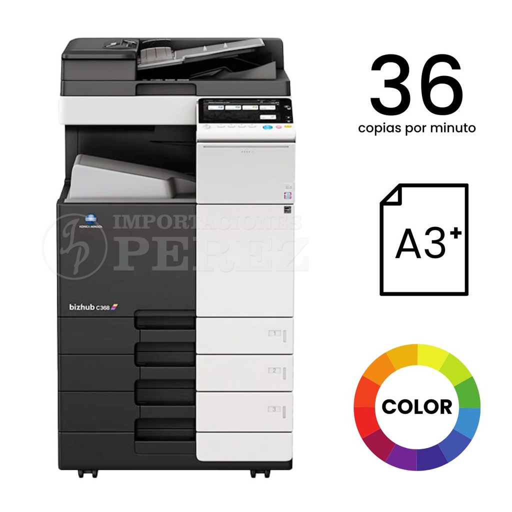 Fotocopiadora Konica Minolta Bizhub C368