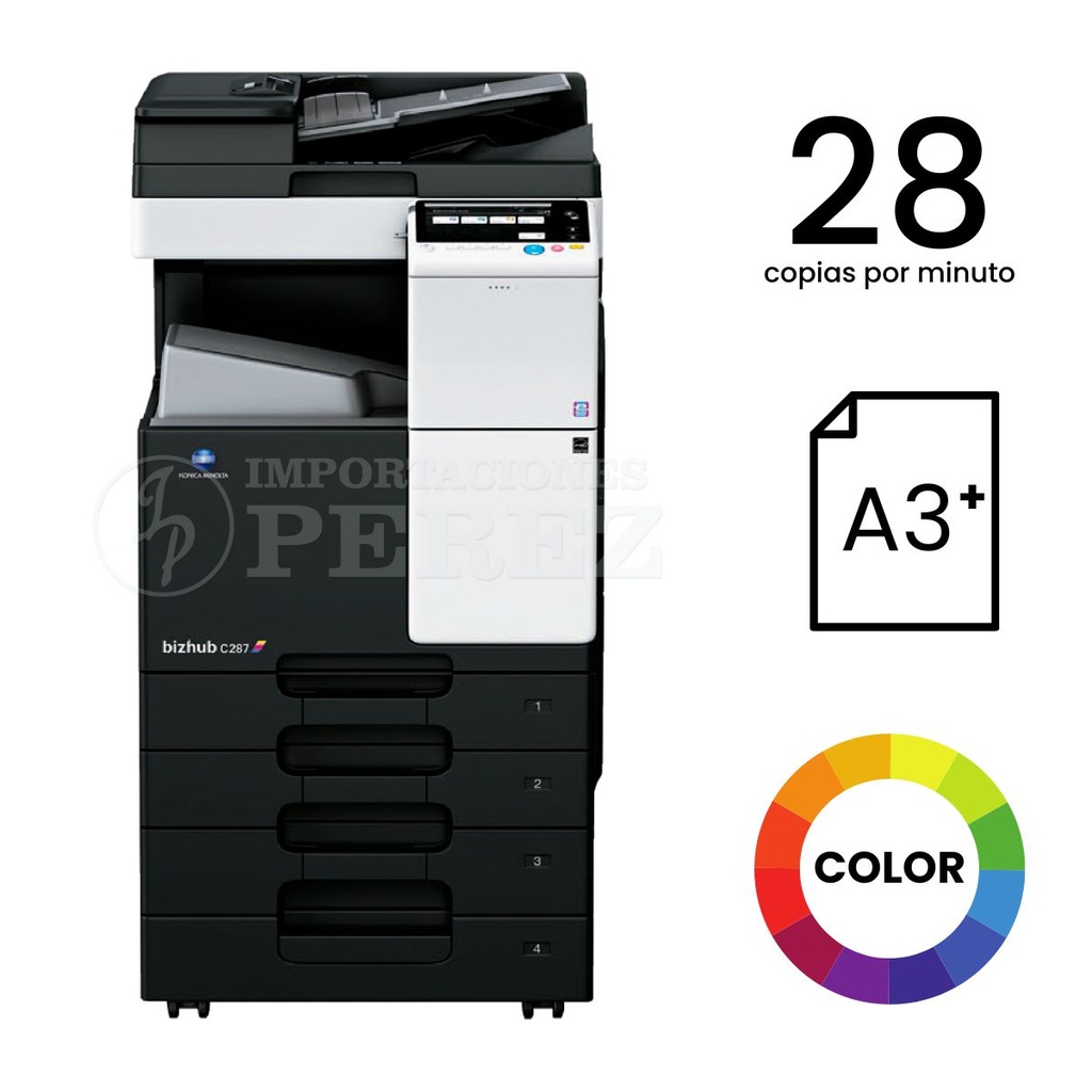 Fotocopiadora Konica Minolta Bizhub C287