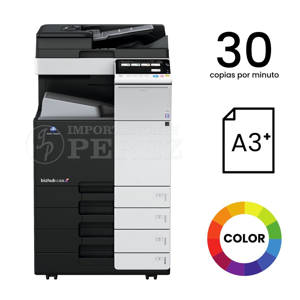 Fotocopiadora Konica Minolta Bizhub C308