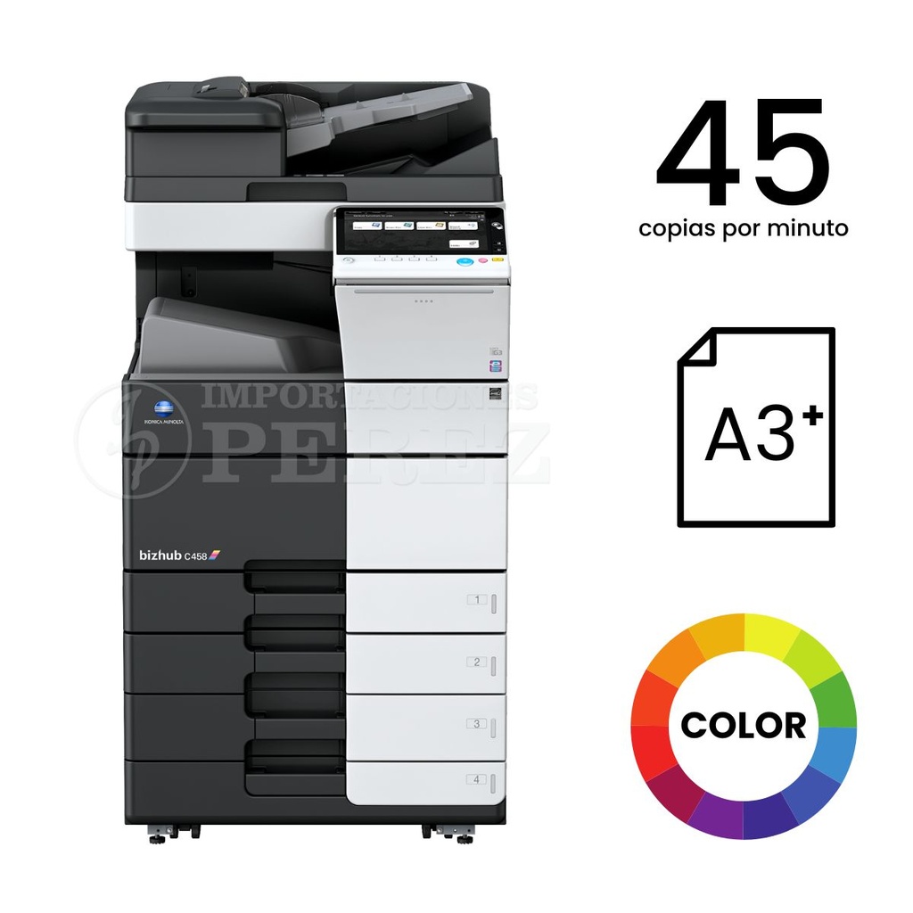 Fotocopiadora Konica Minolta Bizhub C458