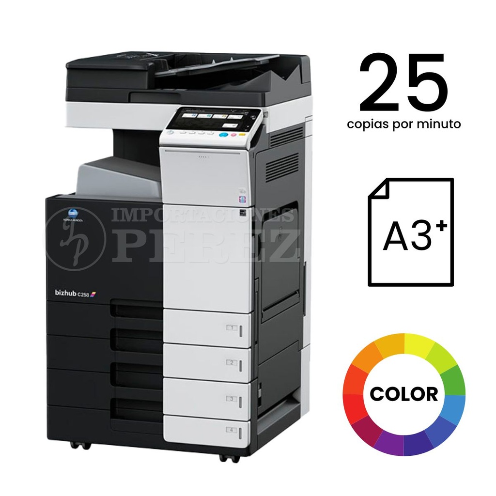 Fotocopiadora Konica Minolta Bizhub C258