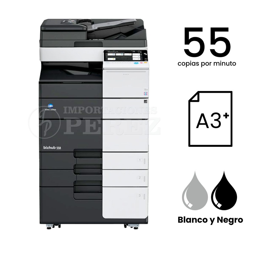 Fotocopiadora Konica Minolta Bizhub 558