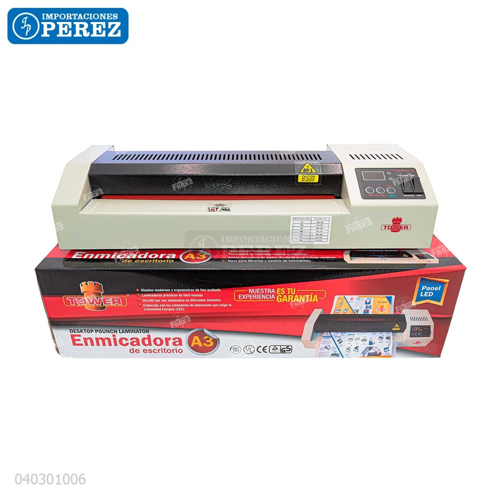 Enmicadora A3 c/LED [Tower] de 100°-180° / 75-250mic