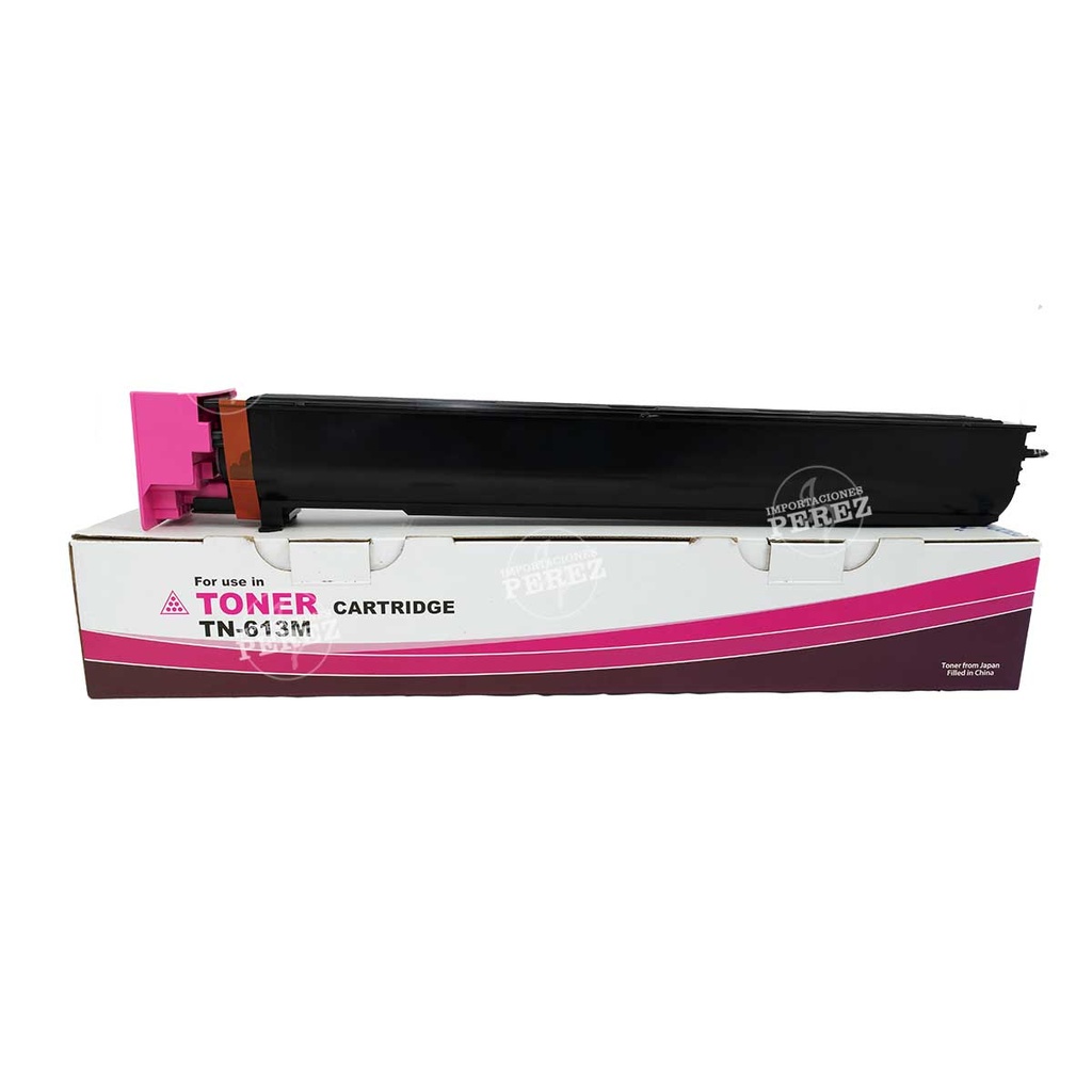 Toner Cartucho Magenta Konica Minolta [Dki] (460g) (Tn613M) 