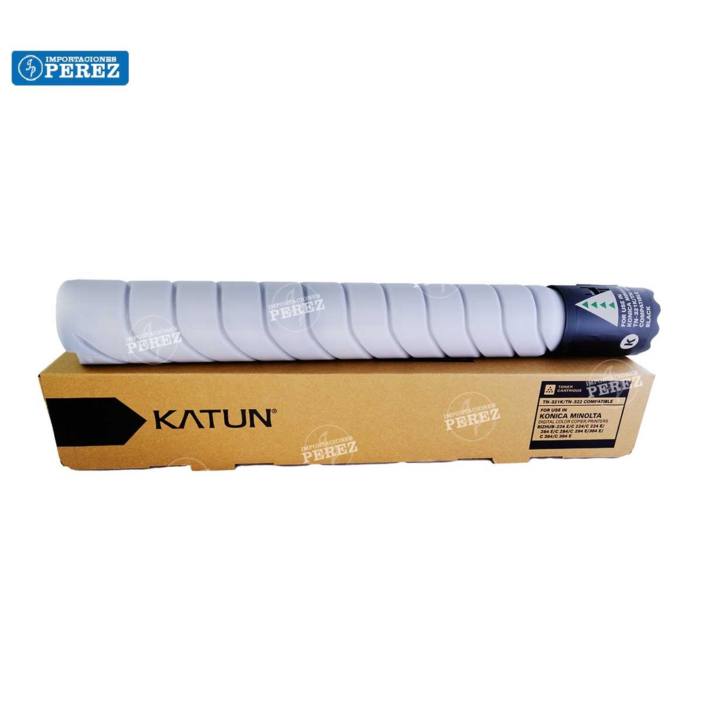 Toner Cartucho Black Konica Minolta [Katun Business Color] (Tn321K/322K) (544g)