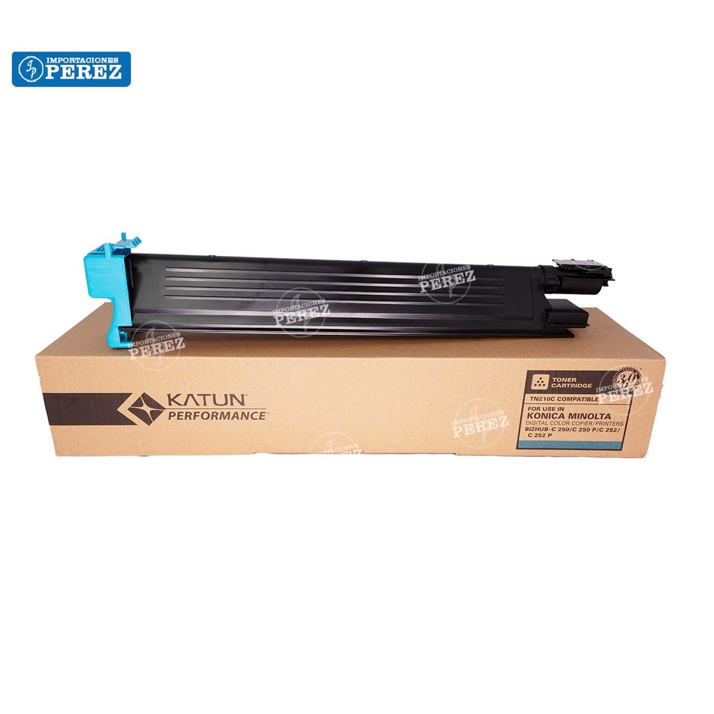 Toner Cartucho Cyan Konica Minolta [Katun Performance] (260g) (Tn210C) 