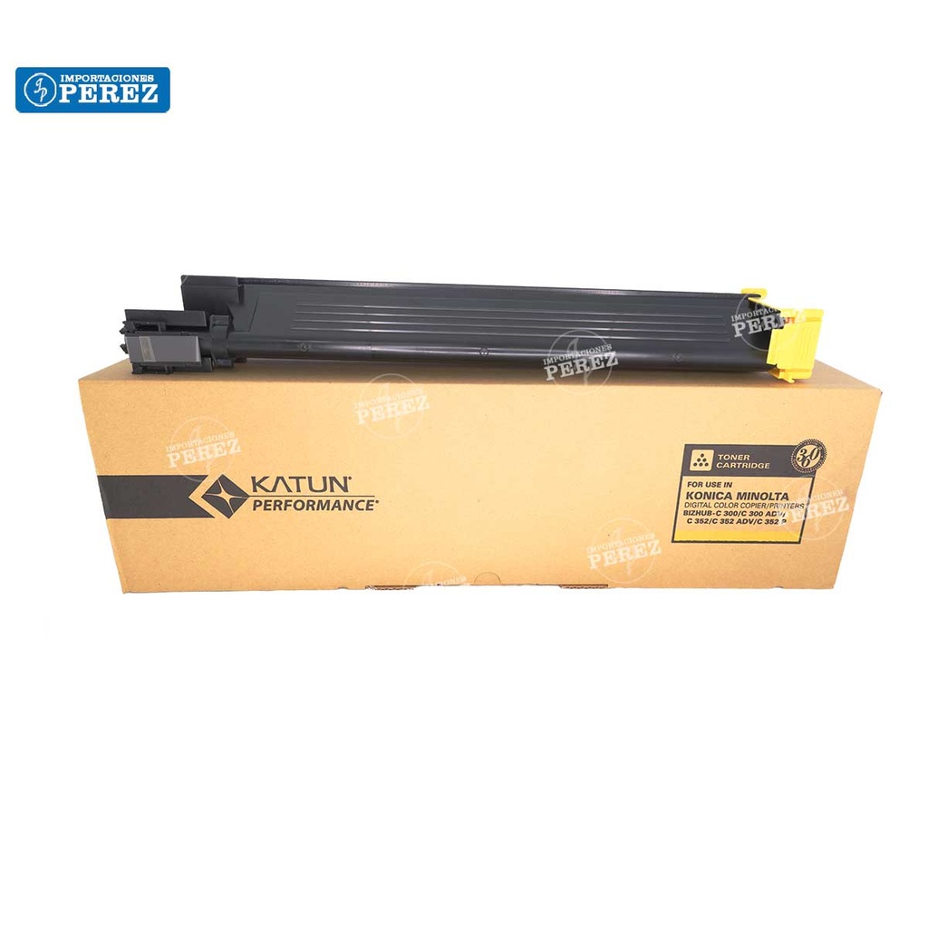 Toner Cartucho Yellow Konica Minolta [Katun Performance] (260g) (tn312Y) 