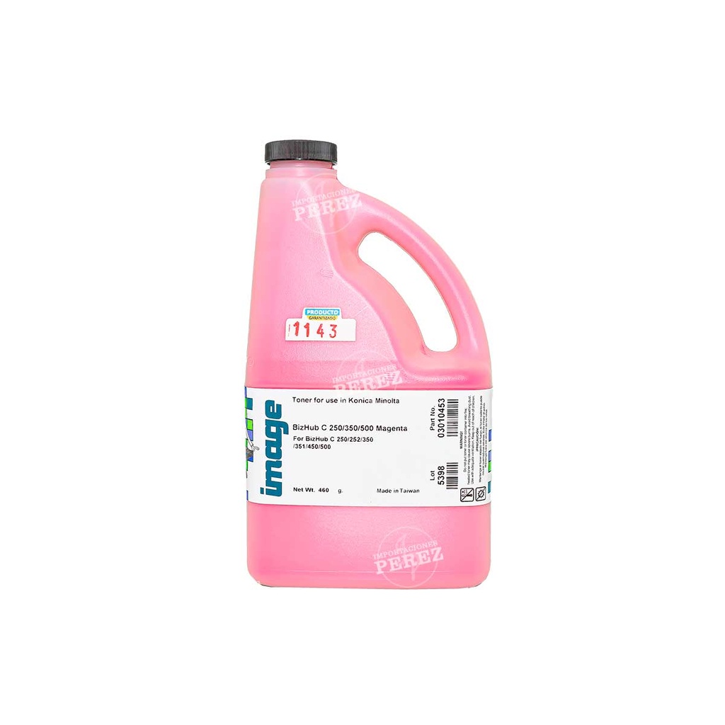 Toner Recarga Magenta Konica Minolta [Image] Botella 460g 