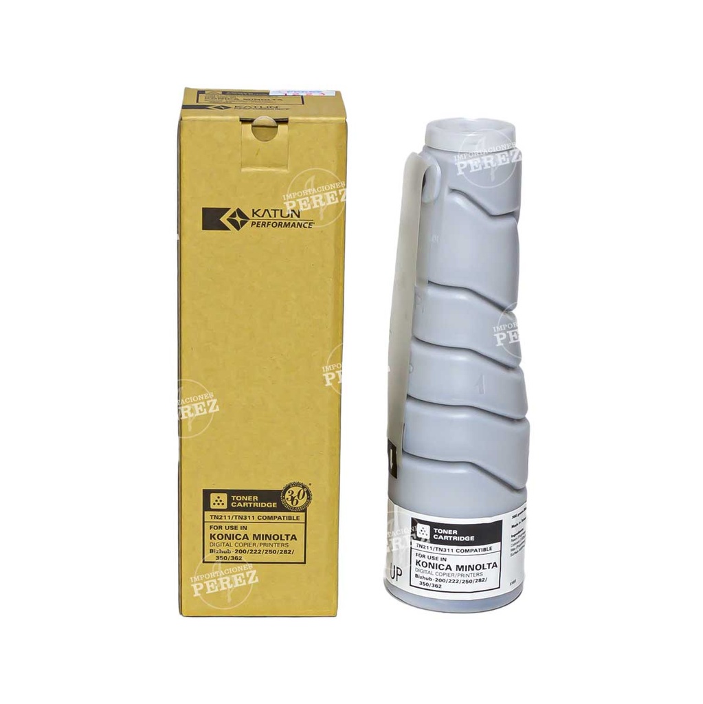 Toner Cartucho Konica Minolta [Katun Performance] (360g) TN211/311 