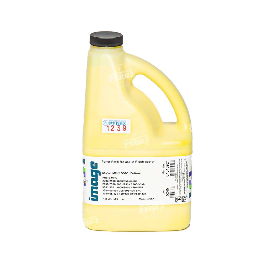 Toner Recarga Yellow Ricoh [Image] (500g) 