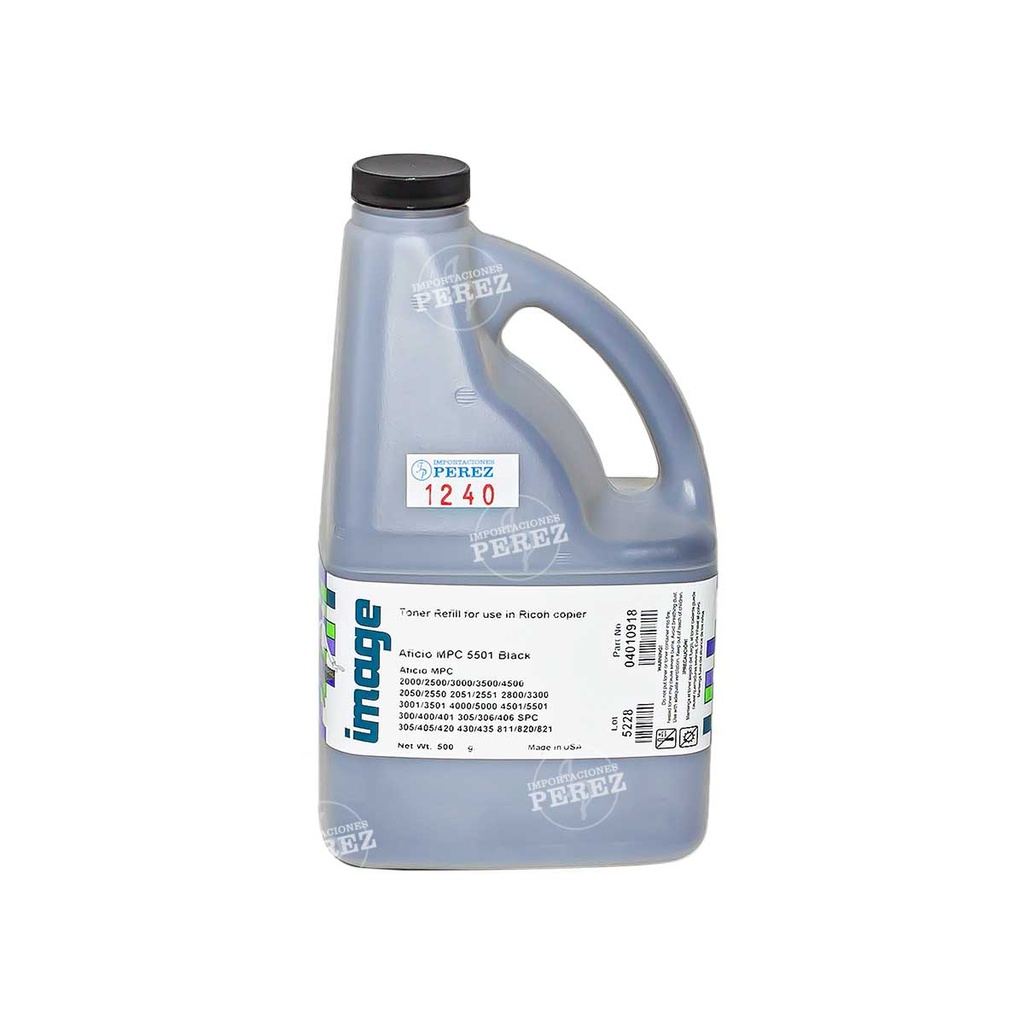 Toner Recarga Black Ricoh [Image] (500g) 