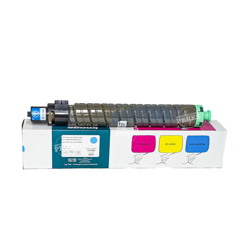 Toner Cartucho Cyan Ricoh [Image] (360g) 