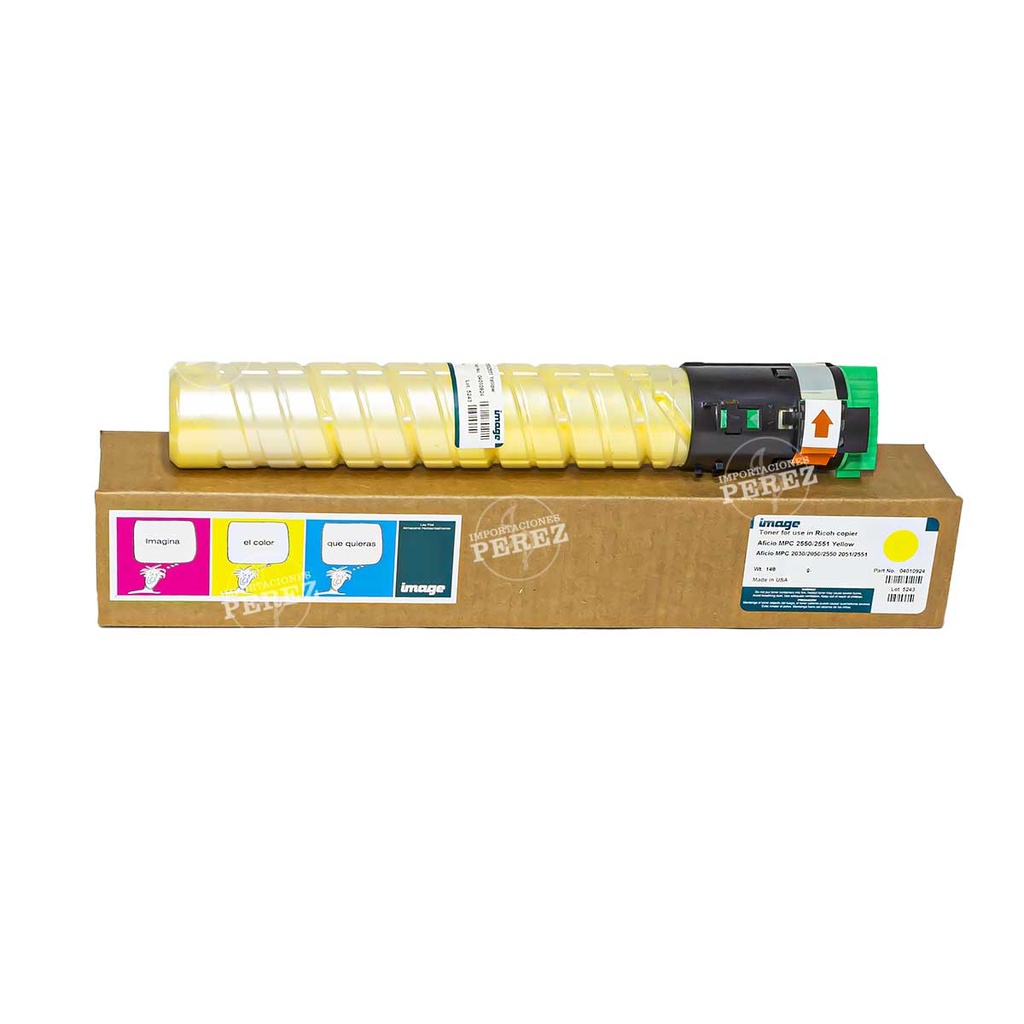 Toner Cartucho Yellow Ricoh [Image] (148g) 