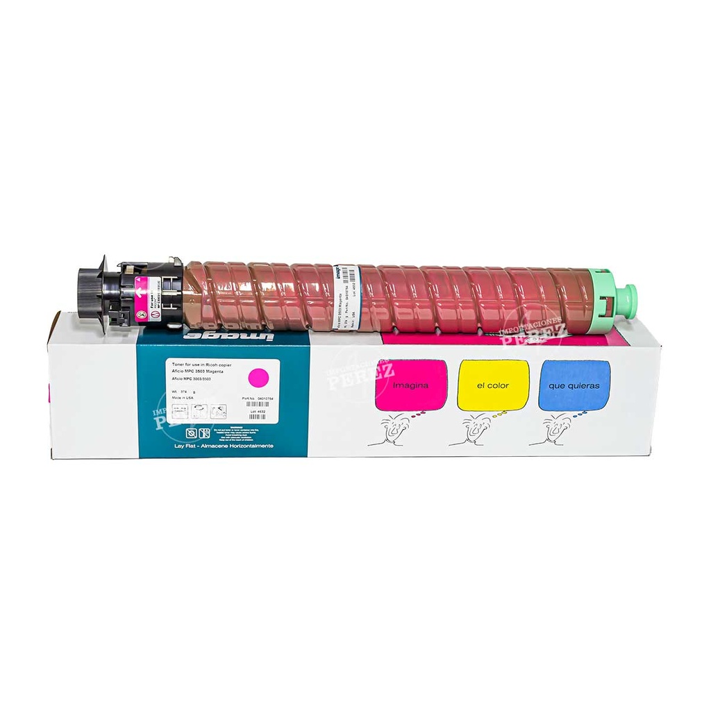 Toner Cartucho Magenta Ricoh [Image]  (374g) 