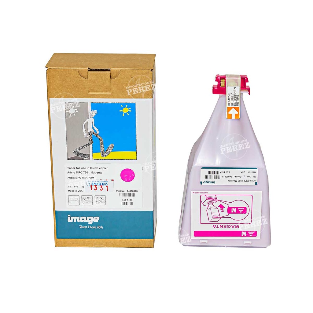 Toner Cartucho Magenta Ricoh [Image]  (560g) 