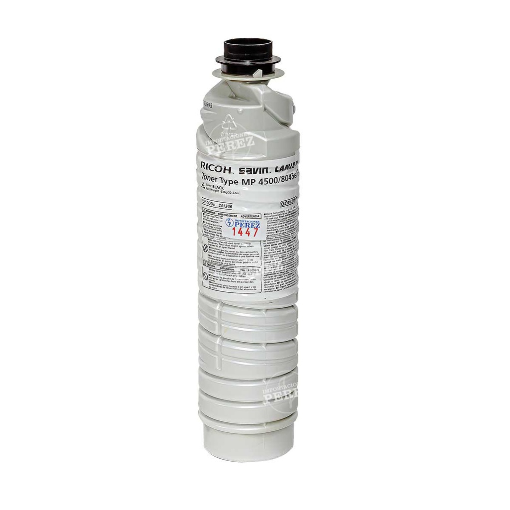 Toner Cartucho Ricoh [Original] 630g Type 4500A 