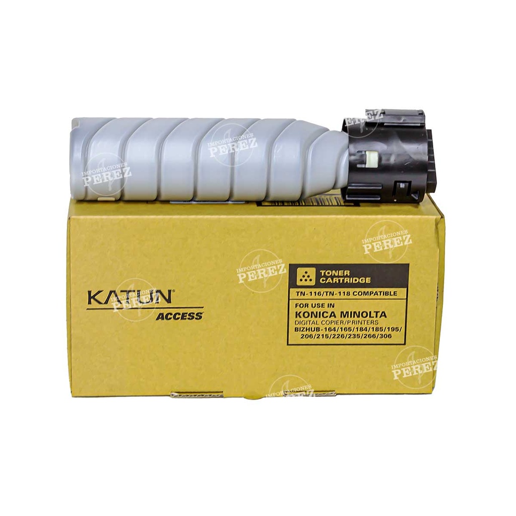 Toner Cartucho Konica Minolta [Katun Access] (Kitx02) Tn116/Tn117/Tn118/Tn119 282g 