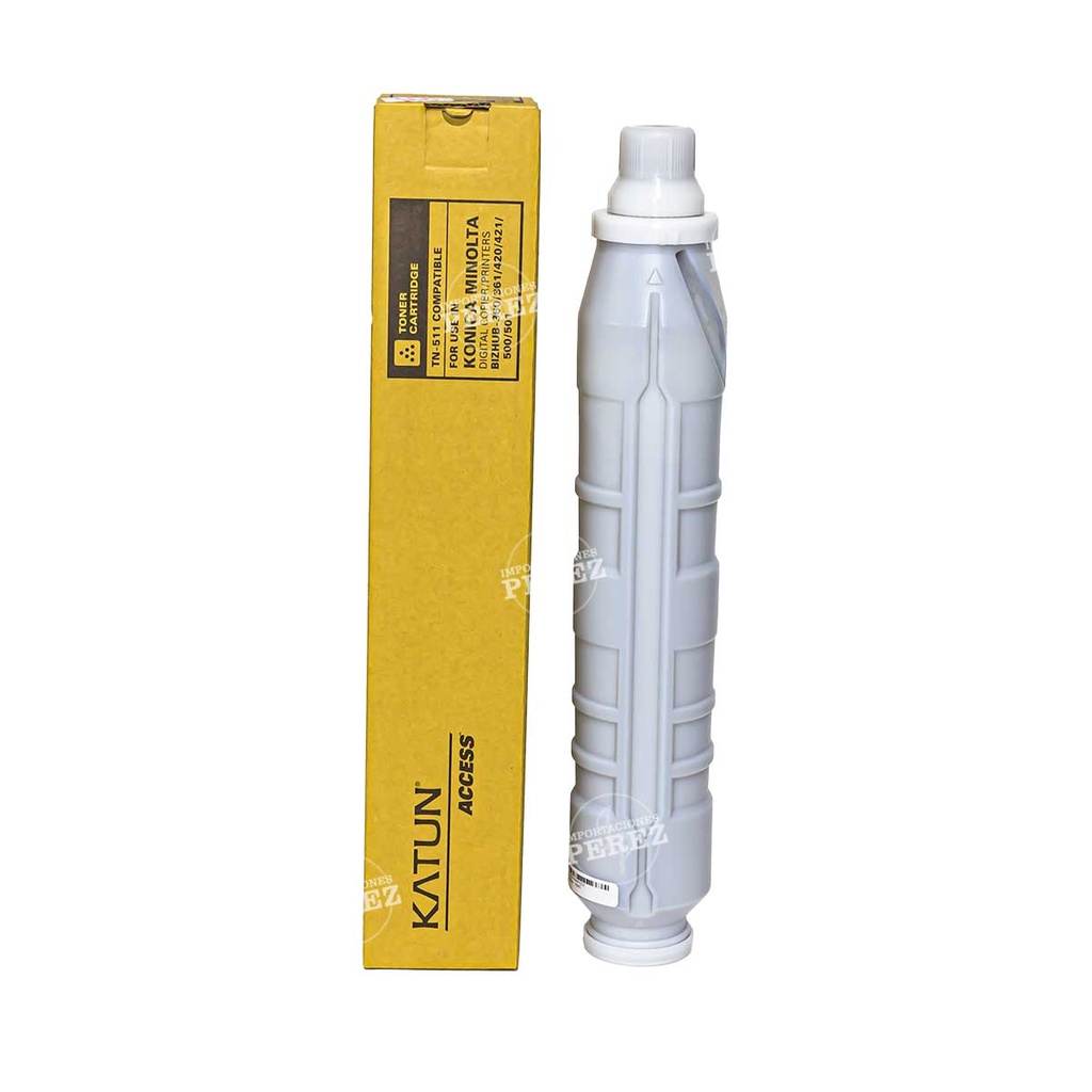 Toner Cartucho Konica Minolta [Access Katun] (676g) (Tn511) 