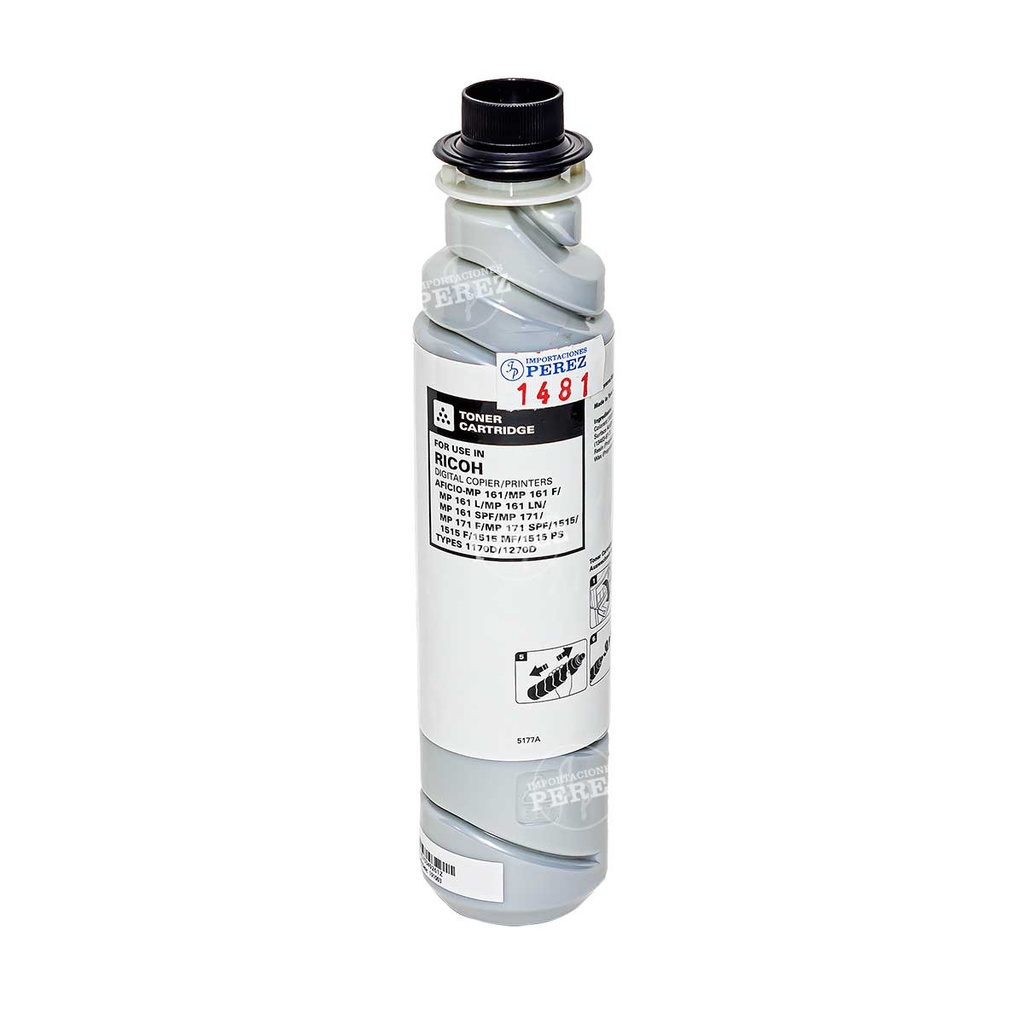Toner Cartucho Ricoh [Katun Performance] (230g) (Type 1170D/1270D) 
