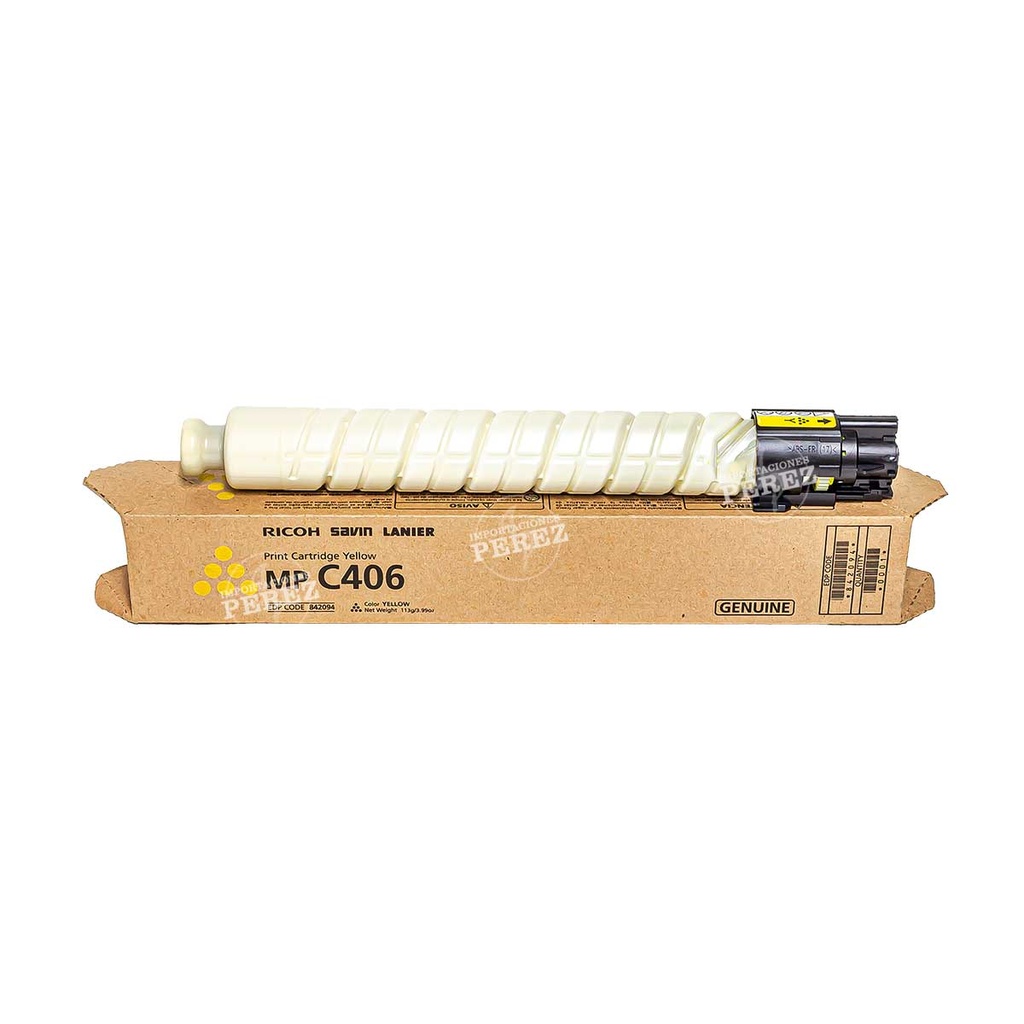 Toner Cartucho Yellow Ricoh [Ricoh] (MPC406) 