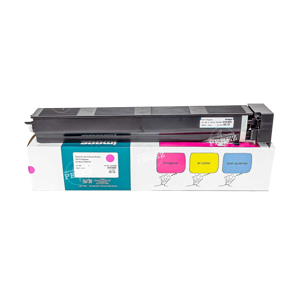 Toner Cartucho Magenta Konica Minolta [Image] Tn711M 535g 