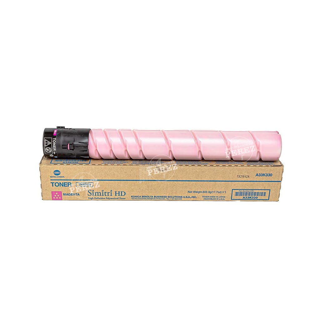Toner Cartucho Magenta Konica Minolta [Konica Minolta] (514g) (Tn321M) 