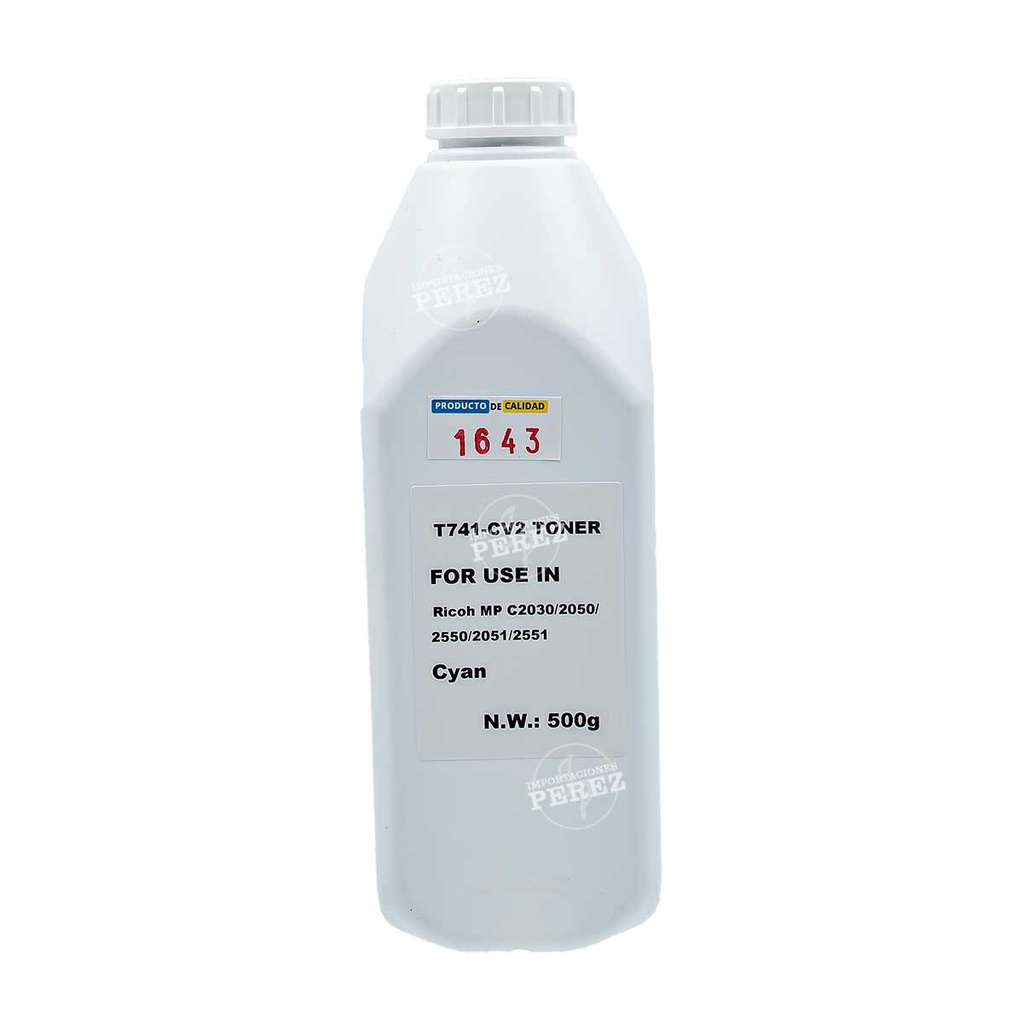 Toner Recarga Cyan Ricoh [Dki] (500g) 