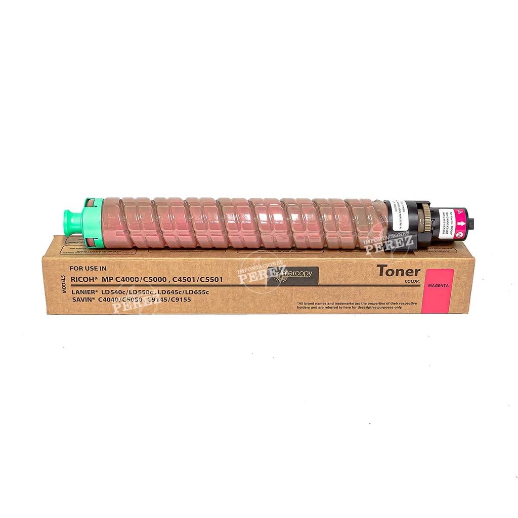 Toner Cartucho Magenta Ricoh [Intercopy] (410g) 