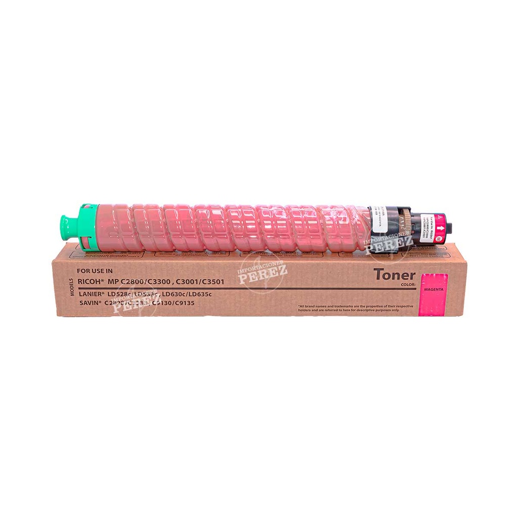 Toner Cartucho Magenta Ricoh [Intercopy] (360g) 