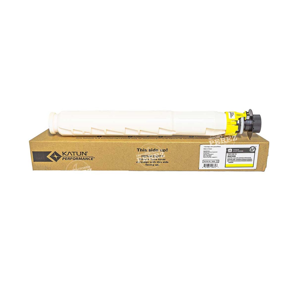 Toner Cartucho Yellow Ricoh [Katun Performance] 437g 