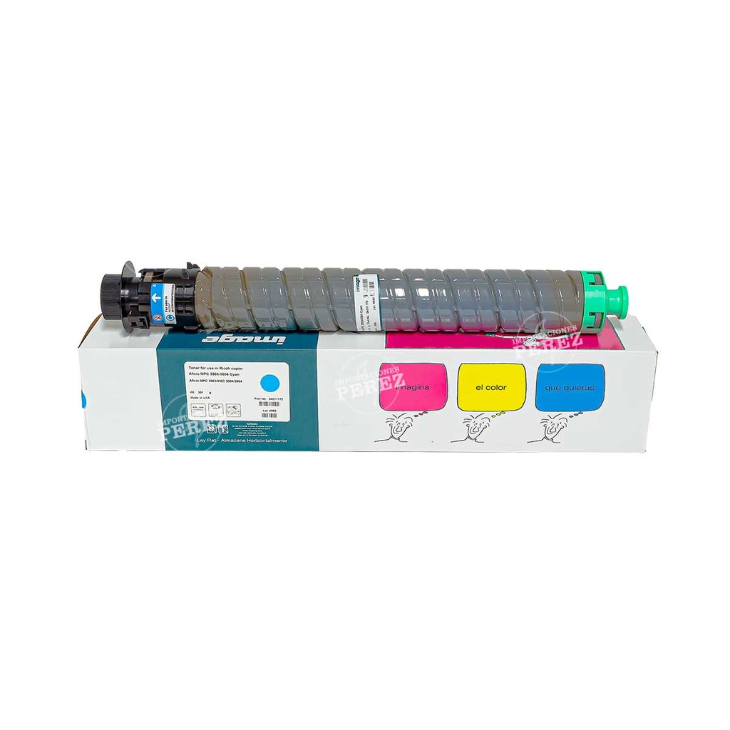 Toner Cartucho Cyan Ricoh [Image] (331g) 