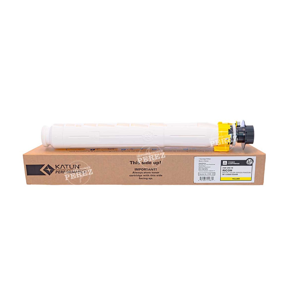 Toner Cartucho Yellow Ricoh [Katun Performance] (437g) (ImC6000) 